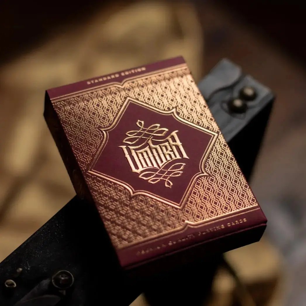 Umbra Playing Cards Black Ink Branded