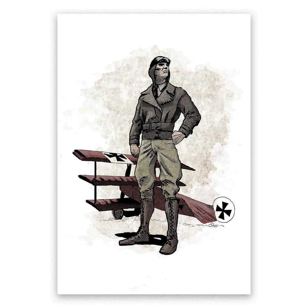 Top Aces WWI Edition Art Print