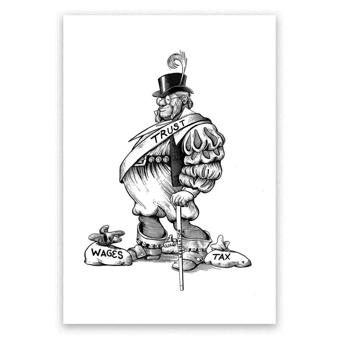 Titans Joker Art Print