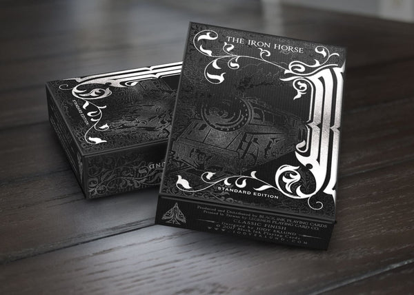 The Iron Horse Playing Cards - The Black Ink Edition