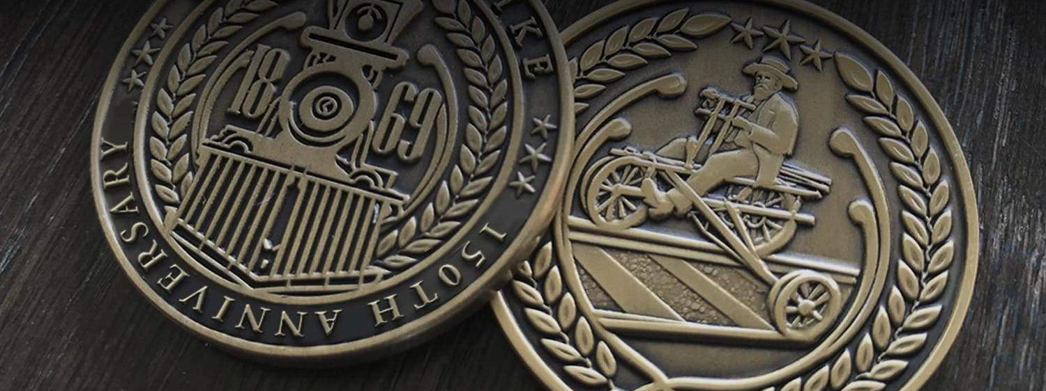 Black Ink Branded Dealer Coins
