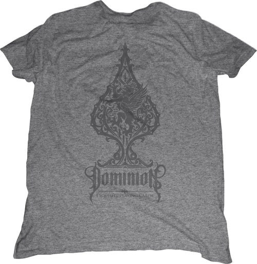 Dominion Ace of Spades T-Shirt Black Ink Branded