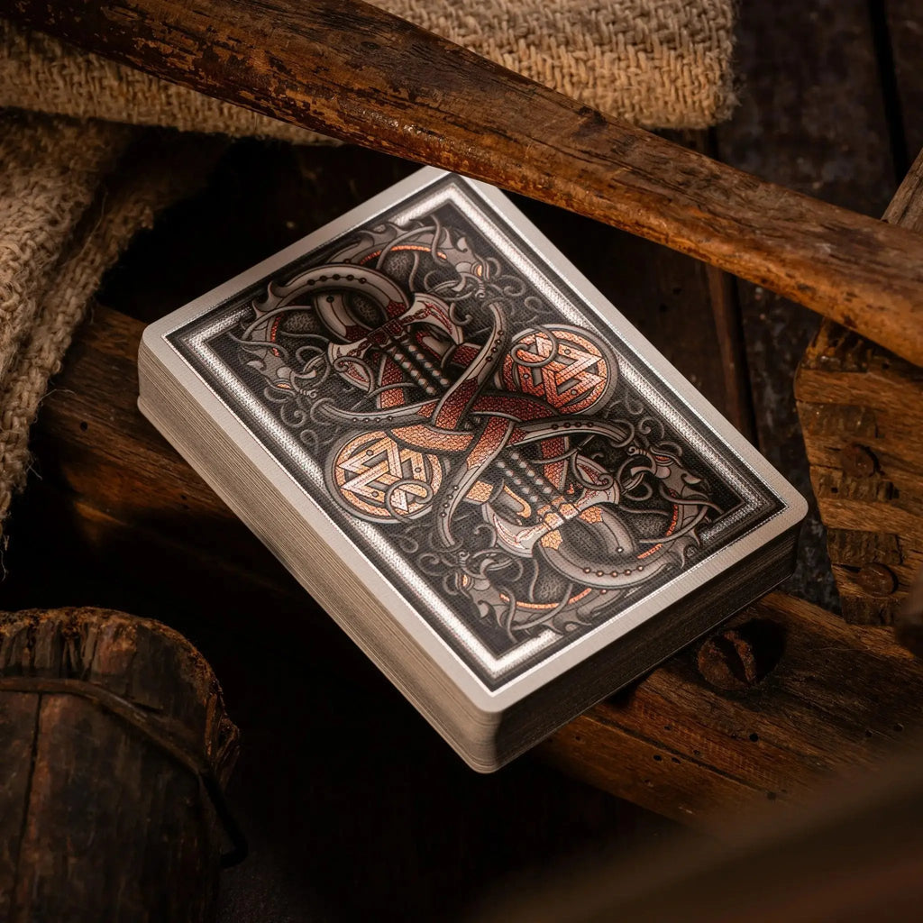 Forged - Midgard's Revenge-Red Gilded Black Ink Branded