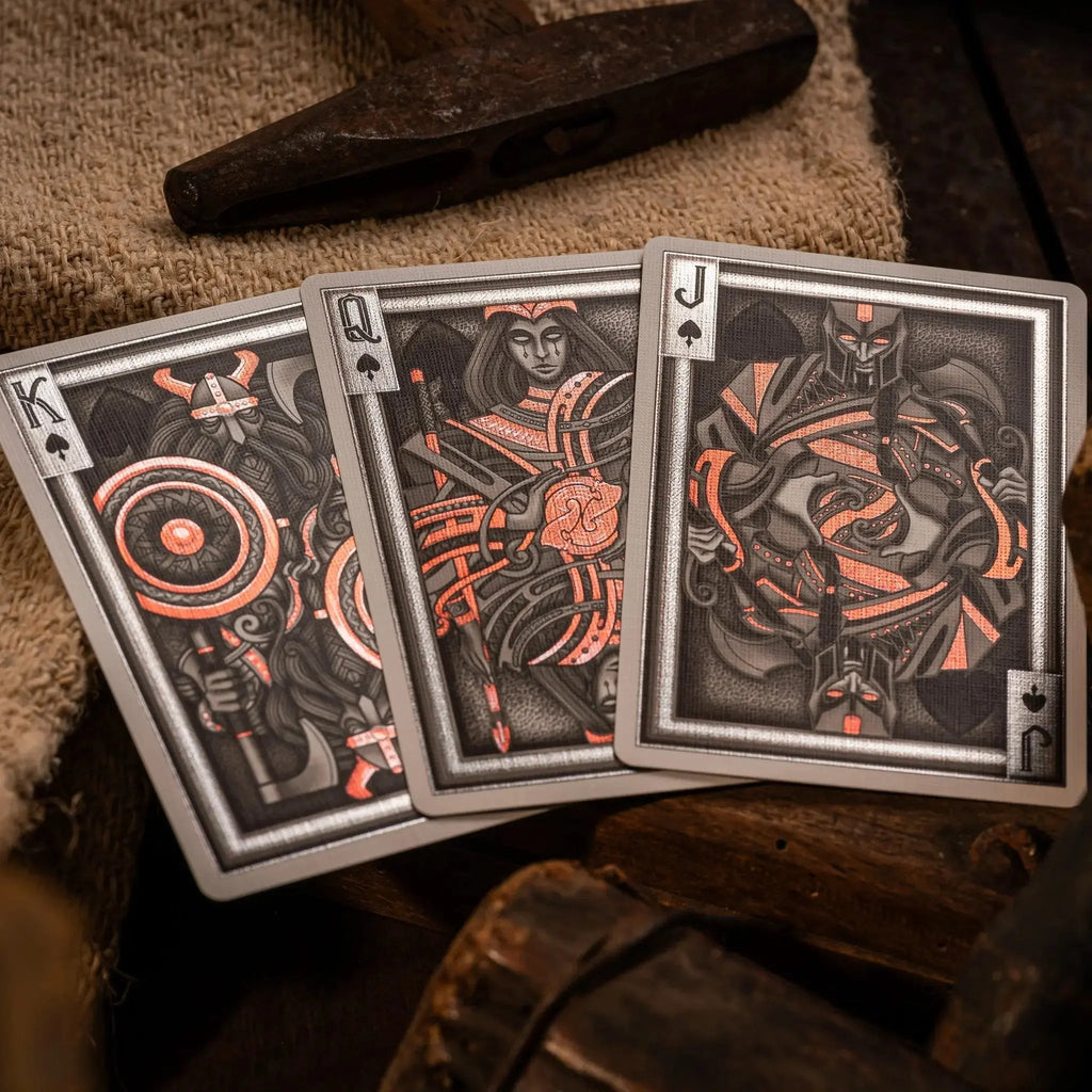 Forged - Midgard's Revenge-Red Gilded Black Ink Branded