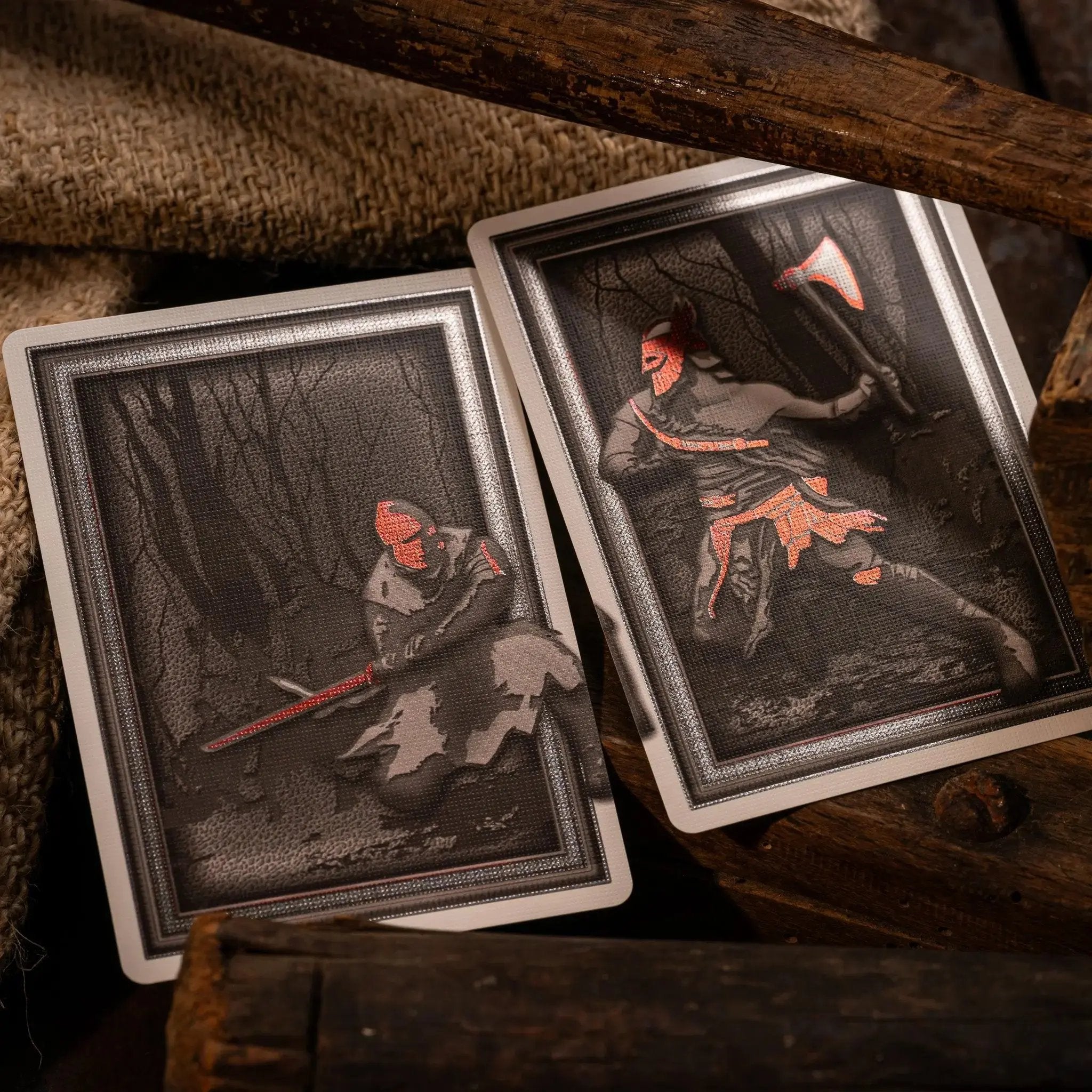 Forged - Midgard's Revenge-Red Gilded Black Ink Branded