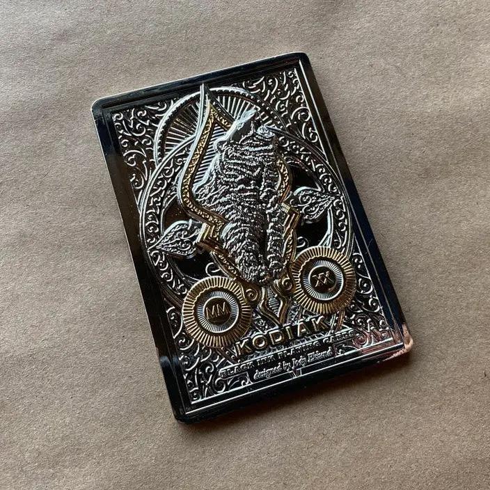 Kodiak Metal Card Black Ink Branded