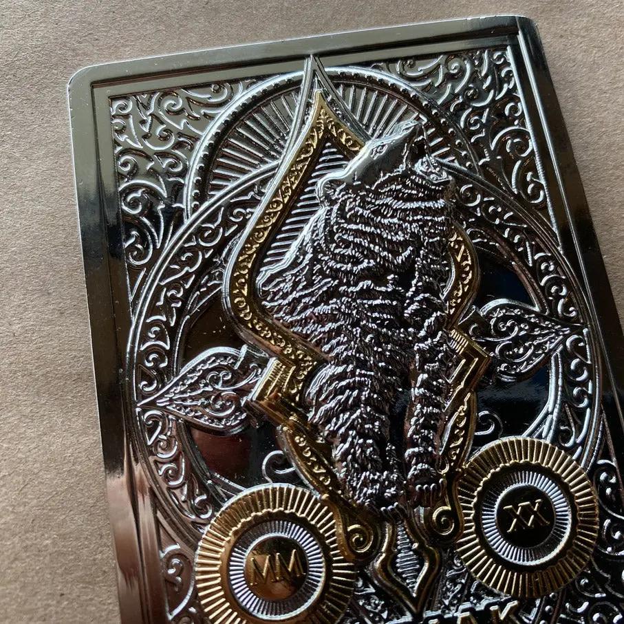 Kodiak Metal Card Black Ink Branded