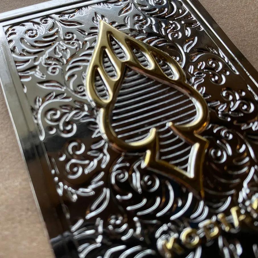 Kodiak Metal Card Black Ink Branded