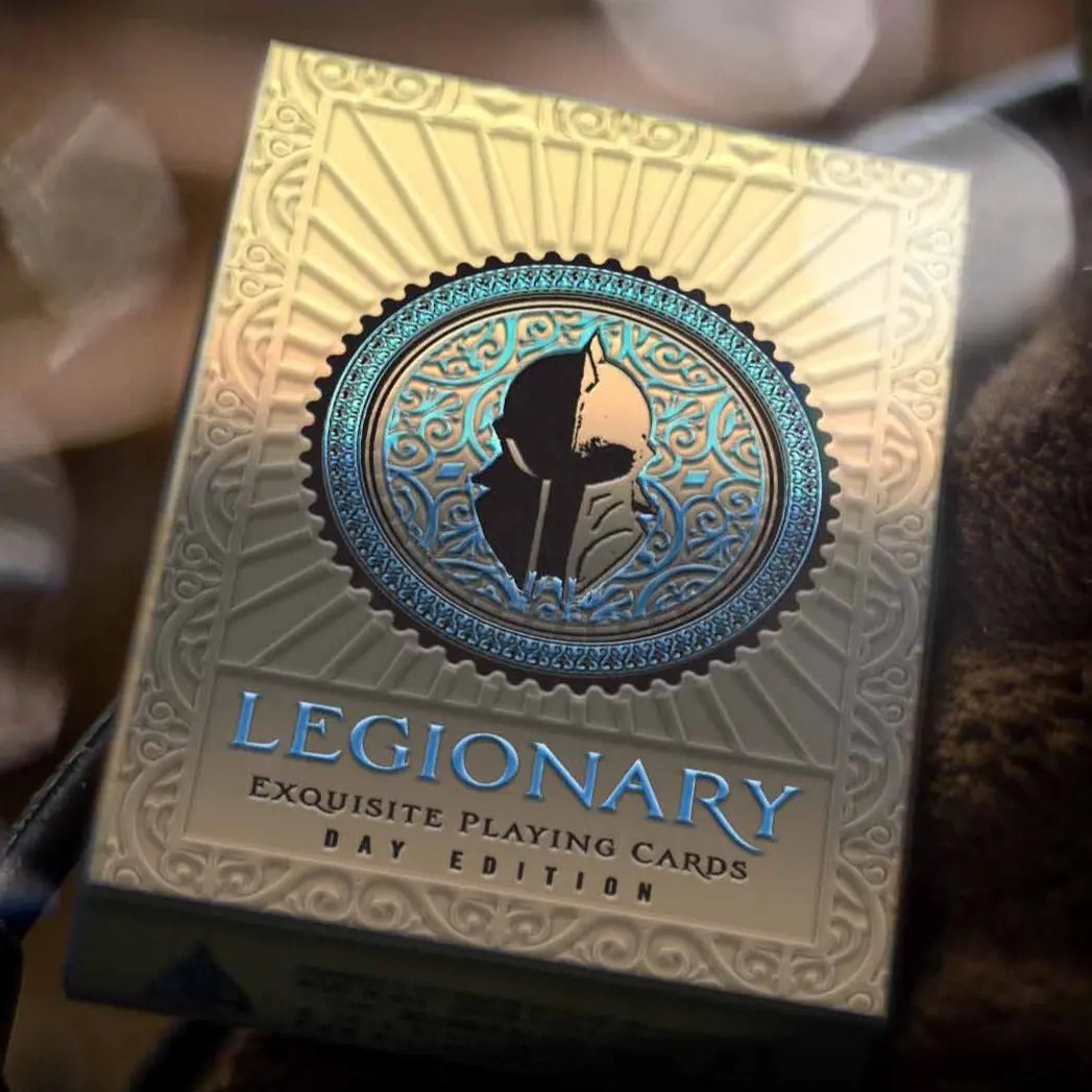 Legionary Playing Cards Black Ink Branded