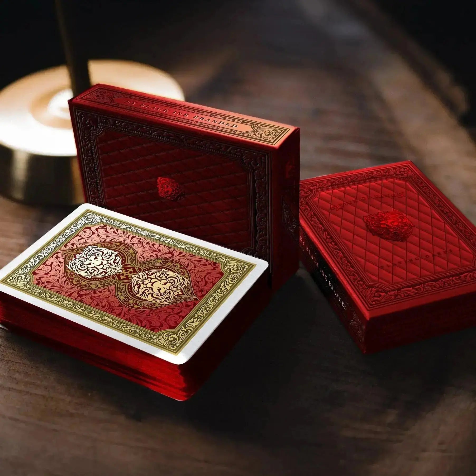 Reign of Kings Crimson Gilded Edition Black Ink Branded