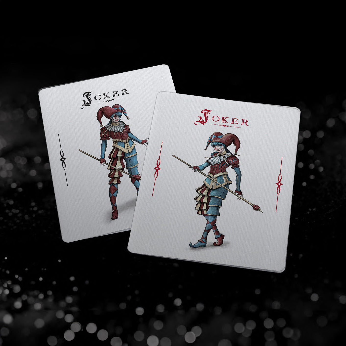 トランプ BLRD Red Gold Black PLAYING CARDS Marked BLRD RED Playing Cards by Red Black Inc | X-Decks Playing Cards