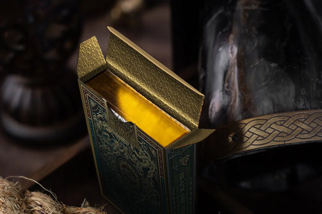 Blood and Brine Gold Gilded Edition tuck detail