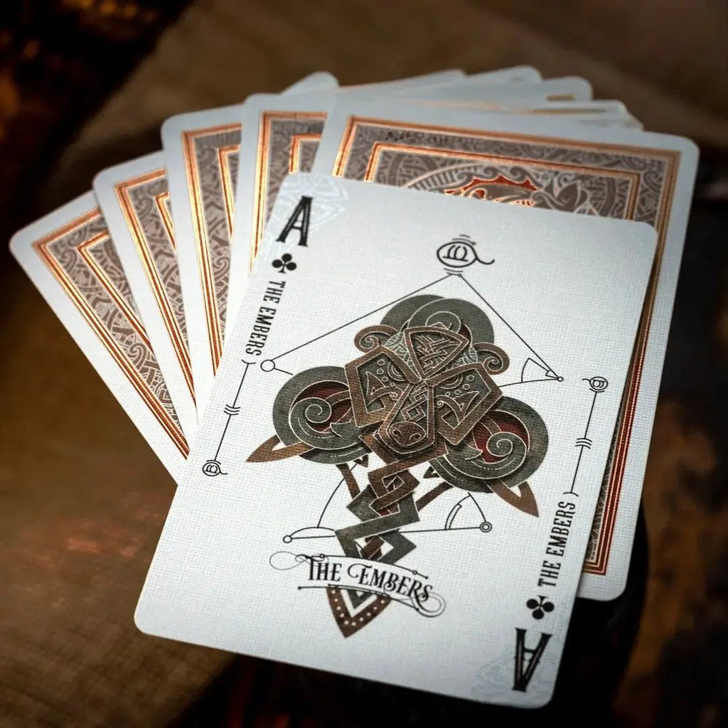 Luminosity LUX Gilded Edition deck of playing cards featuring intricate designs and premium finish