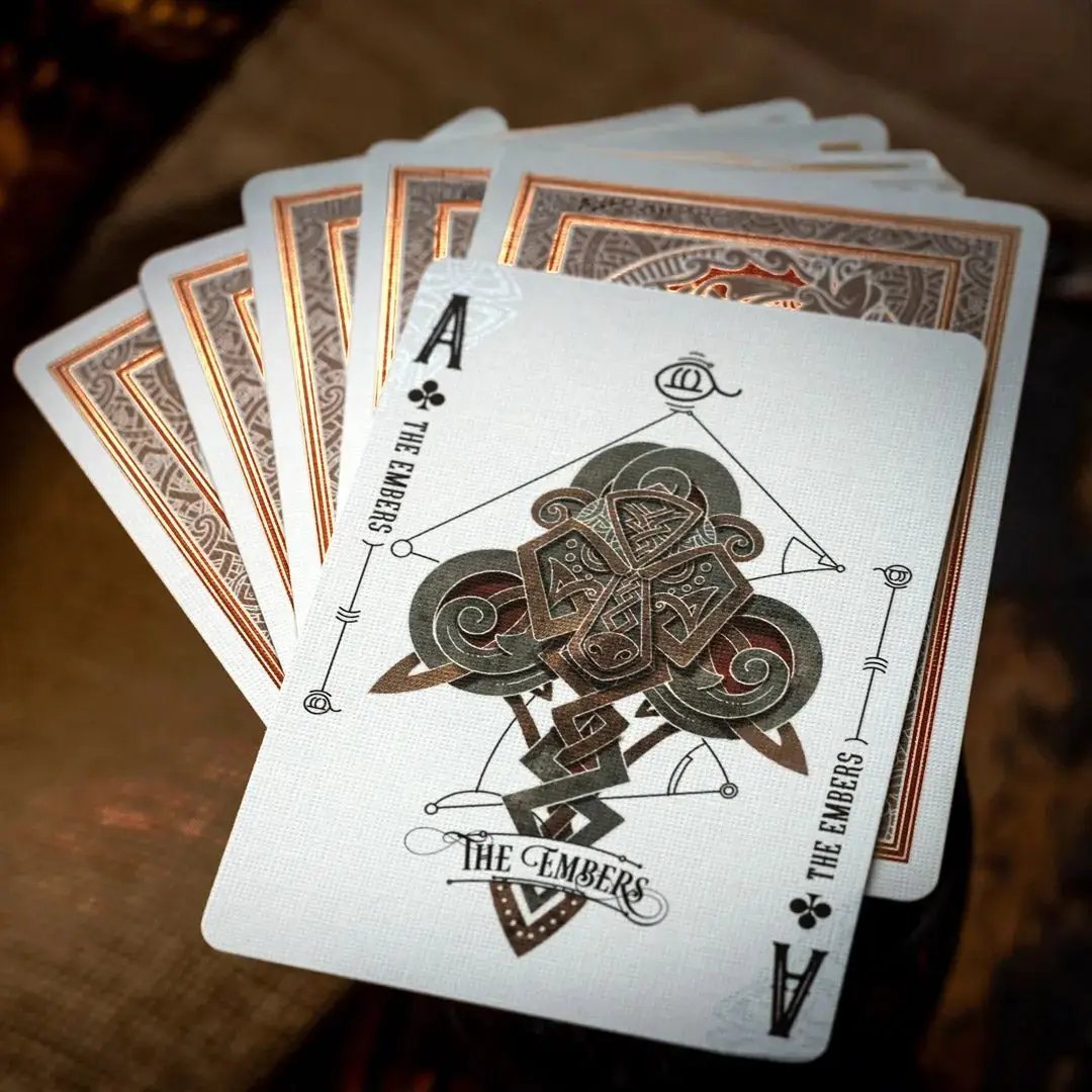 Luminosity LUX Gilded Edition deck of playing cards featuring intricate designs and premium finish