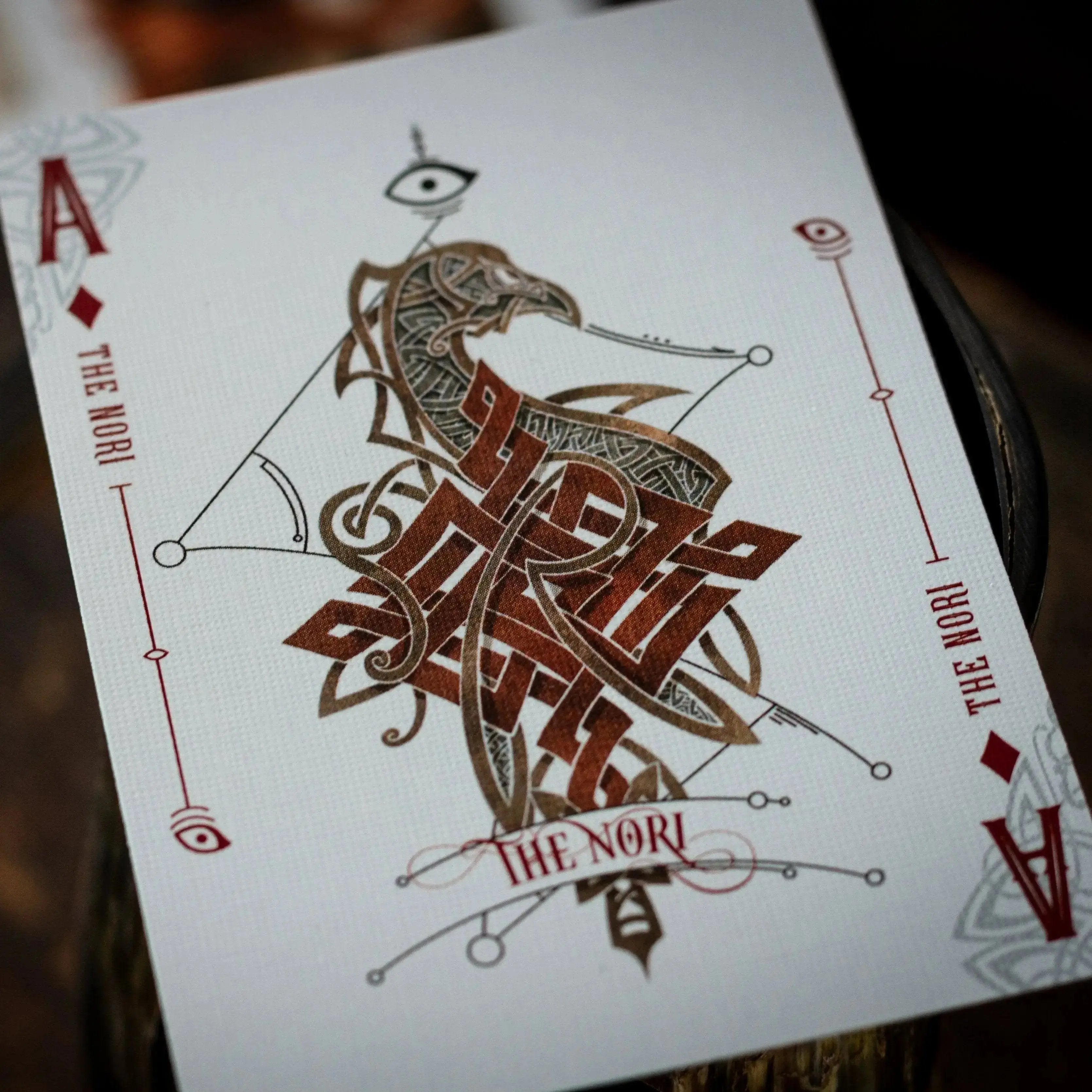 Luminosity LUX Gilded Edition deck features intricately designed playing cards with unique artwork