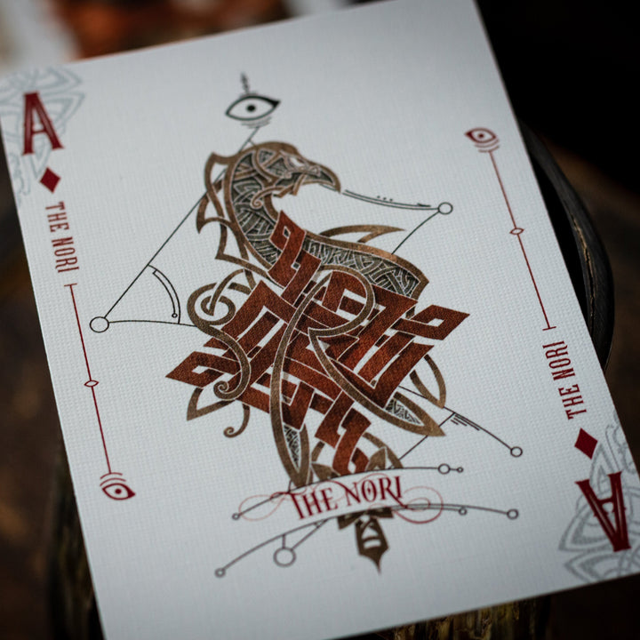 Luminosity LUX Gilded Edition deck features intricately designed playing cards with unique artwork