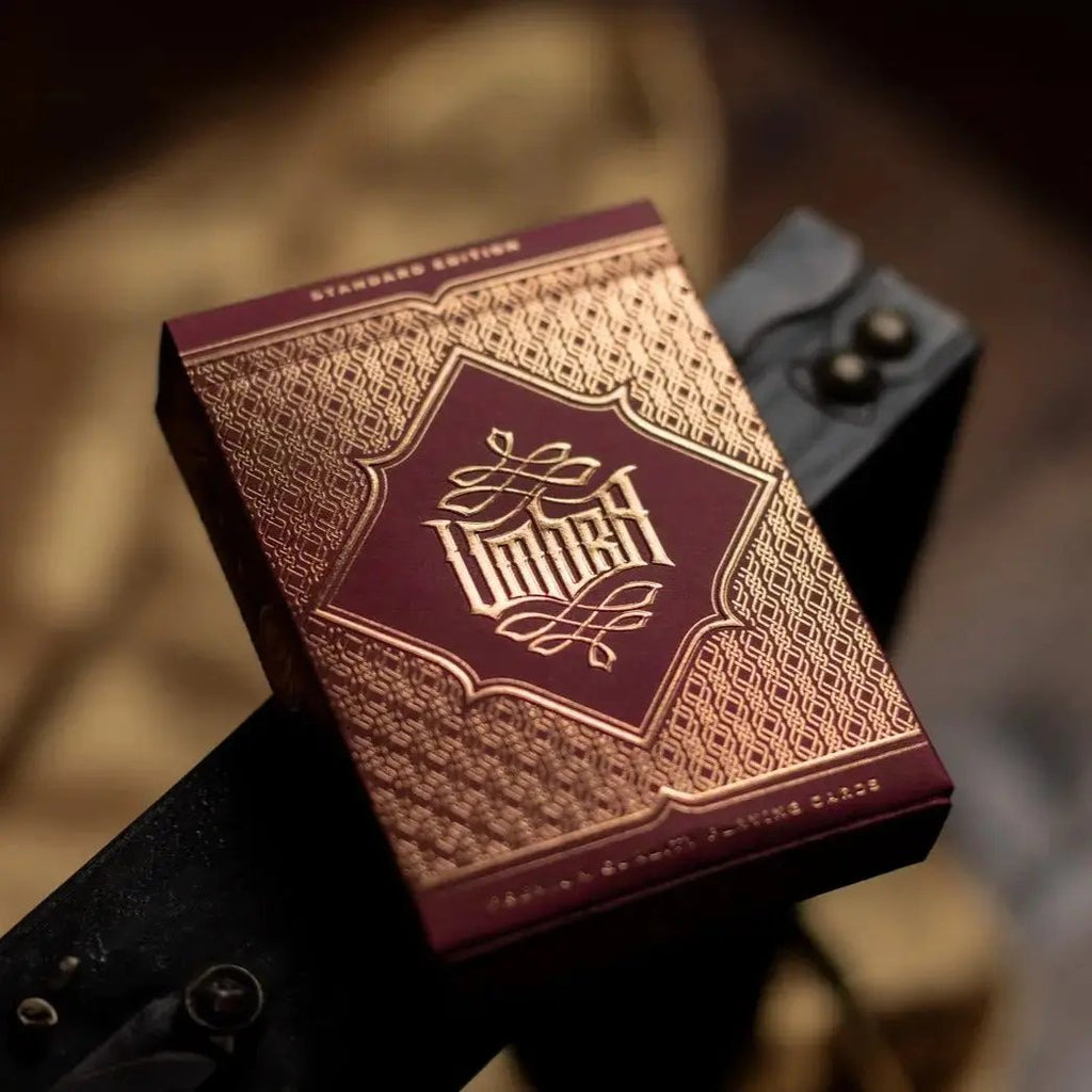 Umbra Playing Cards Black Ink Branded