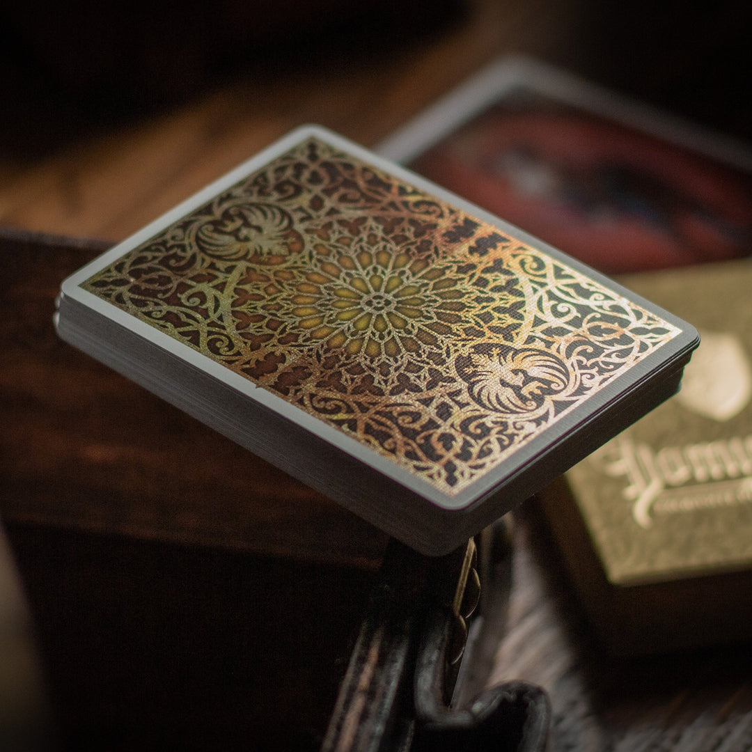 Dominion playing cards Gold back