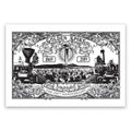 Golden Spike 150th Anniversary Art Print