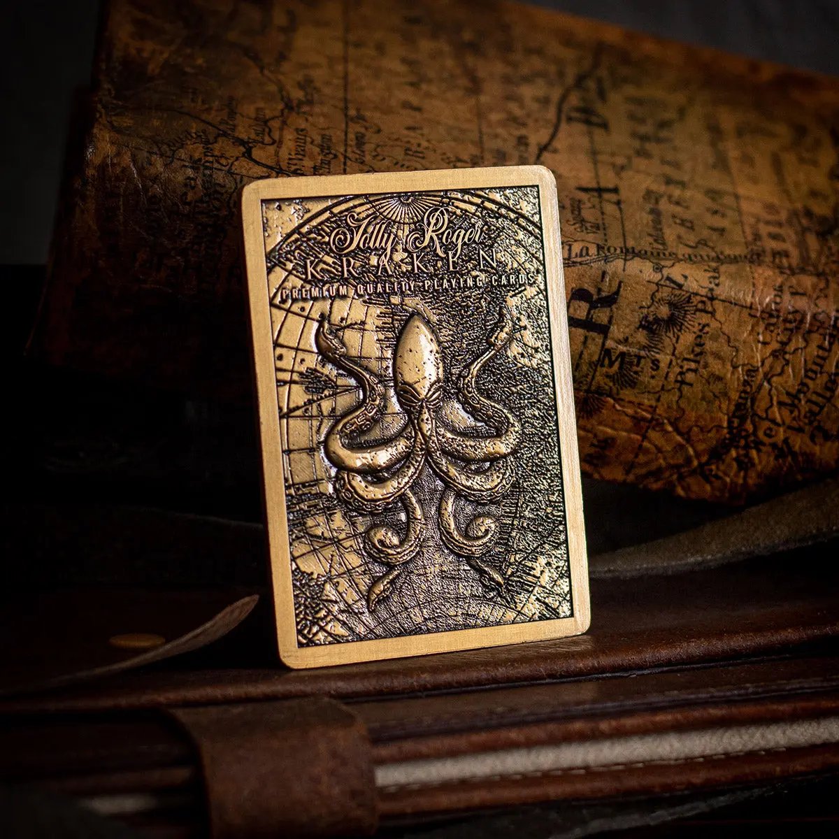 Jolly Roger Kraken Metal Card