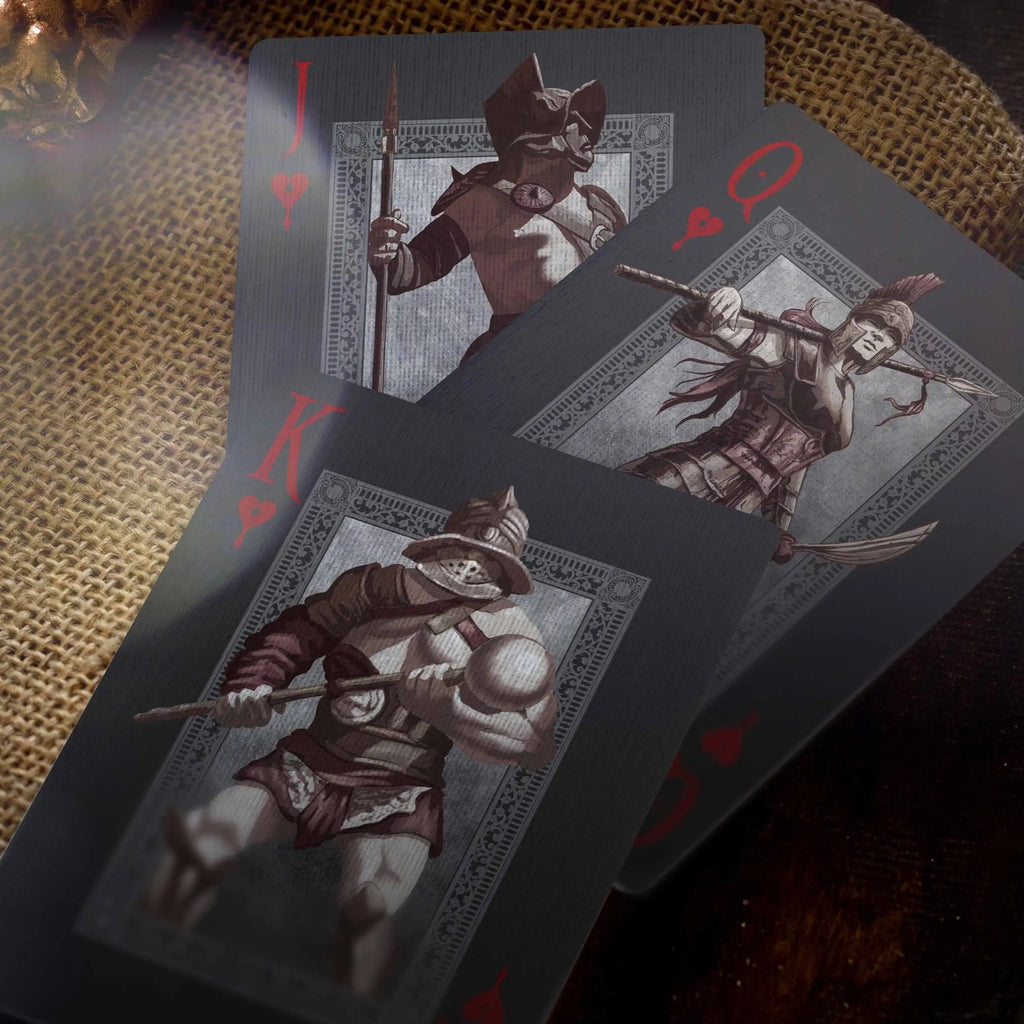 Legionary Playing Cards - hearts