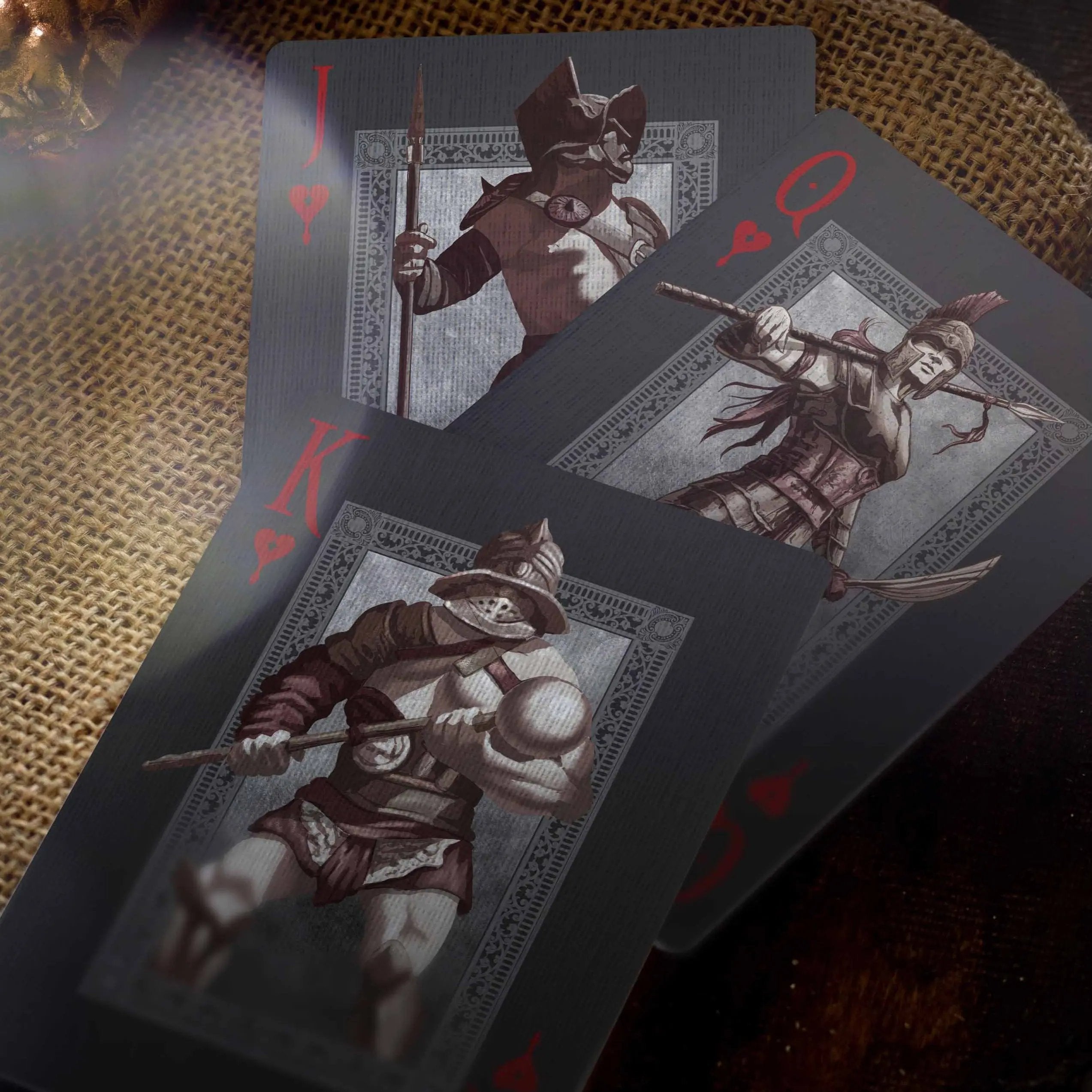Legionary Playing Cards - hearts
