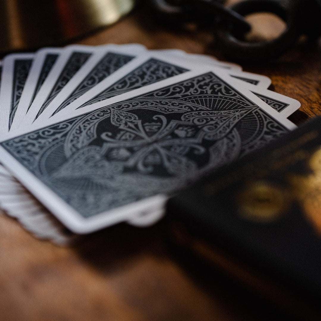 Kodiak 2020 edition playing cards displayed fanned out with intricate design and premium finish