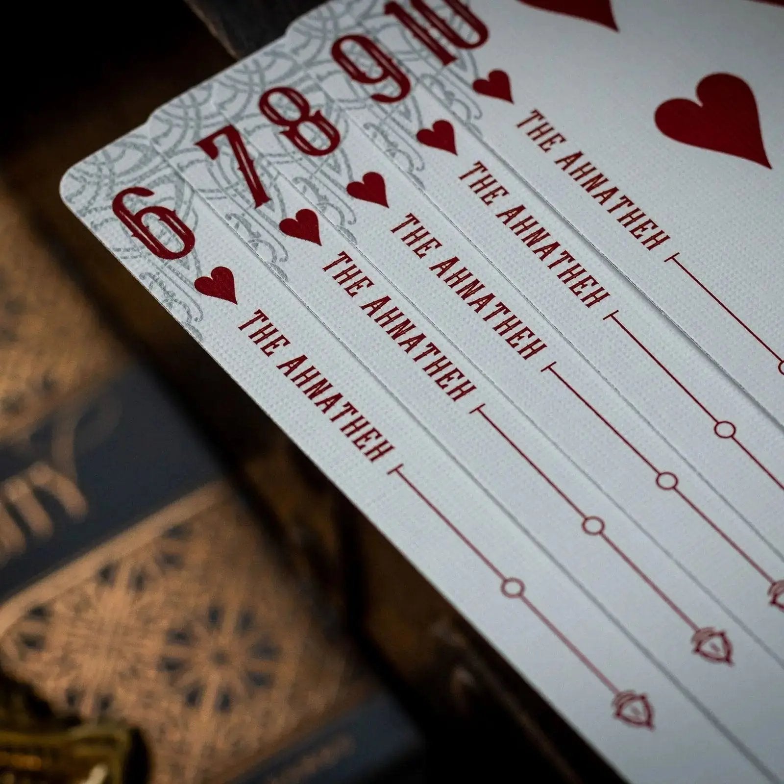 Luminosity playing cards featuring unique design and custom artwork for an elevated game experience
