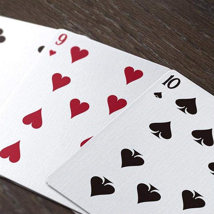 Top Aces WWI playing cards featuring heart and spade designs on premium quality cardstock